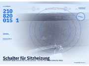 Schalter für Sitzheizung MERCEDES-BENZ SLK (R170) 2108200151