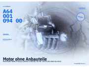 Motor ohne Anbauteile MERCEDES-BENZ A-Klasse (W169) A6400109400