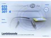Lambdasonde PEUGEOT 205 I Cabriolet (741B, 20D) 0258003074