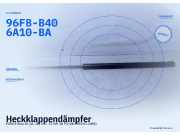 Heckklappendämpfer FORD Fiesta IV (JA, JB) 96FB-B406A10-BA