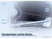 Fensterheber rechts hinten MERCEDES-BENZ 124 T-Modell (S124)