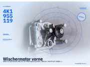 Wischermotor vorne AUDI A7 Sportback (4K) 4K1955119