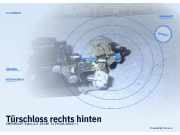 Türschloss rechts hinten CHEVROLET Kalos