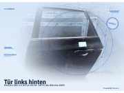 Tür links hinten MAZDA 3 (BK)