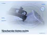 Türscharnier hinten rechts CITROEN Jumpy II Kasten