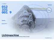 Lichtmaschine SEAT Alhambra I (7V) 0123310019