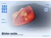 Blinker rechts OPEL Astra F 182069012