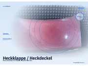 Heckklappe / Heckdeckel Mercedes-Benz S-Klasse COUPE C126 560 Sec