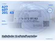 Haltefeder Kraftstoffverteiler MERCEDES-BENZ A-Klasse (W169) A2760720143
