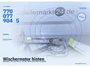 Wischermotor hinten RENAULT 19 II (X 53) 7700779045