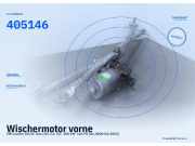 Wischermotor vorne VW Crafter 30-35 Bus (2E) 405146
