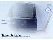 Tür rechts hinten CHRYSLER PT Cruiser (PT)