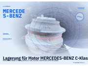 Lagerung für Motor MERCEDES-BENZ C-Klasse (W202) A2112400317 MERCEDES-BENZ