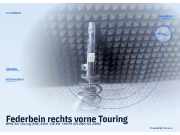 Federbein rechts vorne Touring BMW 110 kW (09.2001–02.2005) 276008