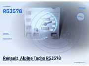 Renault Alpine Tacho R5J578