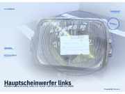 Hauptscheinwerfer links HONDA Accord III (CA4, CA5)