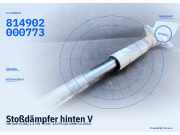 Stoßdämpfer hinten VW Golf VI (5K) 814902000773
