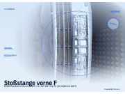 Stoßstange vorne FORD Mondeo III Kombi (BWY)
