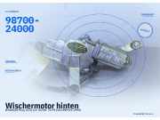 Wischermotor hinten HYUNDAI Pony (X-2) 98700-24000