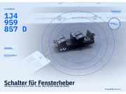 Schalter für Fensterheber VW Bora Variant (1J) 1J4959857D