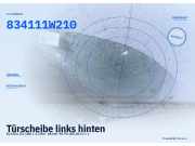 Türscheibe links hinten KIA Rio III (UB) 834111W210