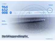 Heckklappendämpfer PEUGEOT 307 CC 9646120080
