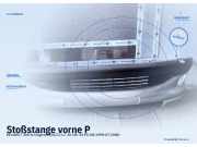Stoßstange vorne PEUGEOT 206 Schrägheck (2A/C)