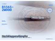 Heckklappendämpfer HYUNDAI Santa Fe III (DM) 81161-2W000