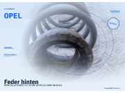 Feder hinten OPEL Corsa D (S07) OPEL
