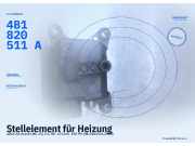 Stellelement für Heizung AUDI A6 Avant (4B, C5) 4B1820511A