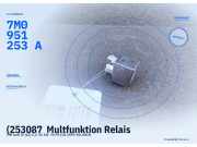 (253087 Multfunktion Relais VW Golf IV (1J) 7M0951253A) 7M0951253A