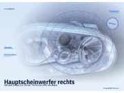 Hauptscheinwerfer rechts VW Golf IV (1J)