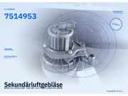 Sekundärluftgebläse BMW 3er (E46) 7514953