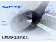 Außenspiegel links PEUGEOT 206+ (T3E) 96437171XT