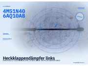 Heckklappendämpfer links FORD Focus II Turnier (DA, DS, FFS) 4M51N406AQ10 4M51N406AQ10AB