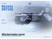 Wischermotor vorne FIAT Panda (169) MS1592007150