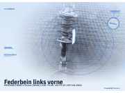 Federbein links vorne MERCEDES-BENZ A-Klasse (W168)