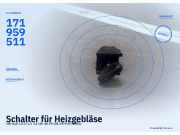 Schalter für Heizgebläse VW Golf I (17) 171959511
