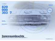 Innenraumleuchte RENAULT Espace IV (K) 8200003037