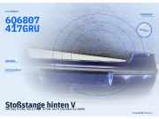 Stoßstange hinten VW Polo IV (9N, 9A) 6Q6807417 GRU