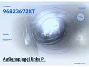 Außenspiegel links PEUGEOT 206+ (T3E) 96823672XT
