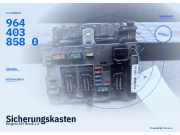Sicherungskasten Peugeot 307 Break (3E) 9644038580