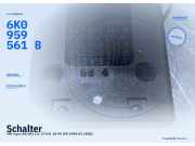 Schalter VW Lupo (6X/6E) 6K0959561B