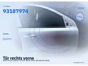 Tür rechts vorne OPEL Astra H Caravan 93192037 93187974