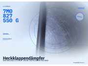 Heckklappendämpfer SEAT Alhambra I (7V) 7M0827550G