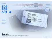 Relais SKODA Fabia II (5J)5J0959631A 5J0959631A