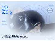 Kotflügel links vorne VW Käfer 113821021Q
