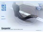 Gaspedal AUDI A4 (8K, B8) 8K1723523