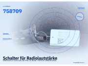 Schalter für Radiolautstärke FORD Focus II Turnier (DA, DS, FFS) 758709