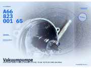 Vakuumpumpe MERCEDES-BENZ A-Klasse (W168) A6682300165